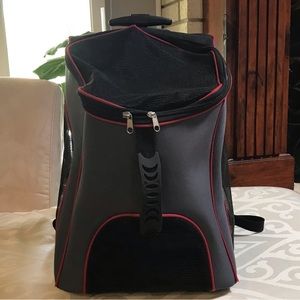 Pet Travel Carrier / Roller Bag and Backpack